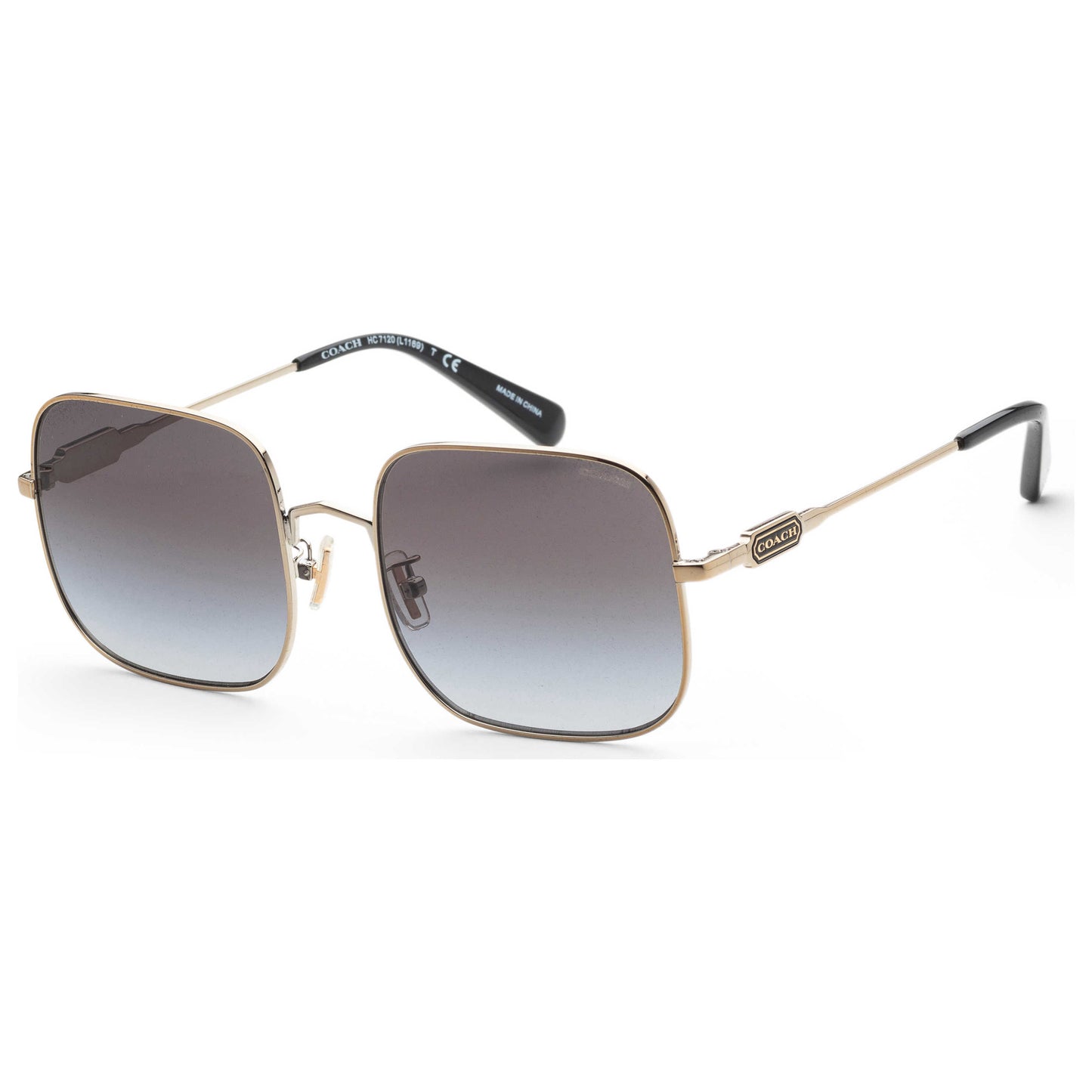 Front view of Coach Fashion Women's Sunglasses HC7120-93468G-55
