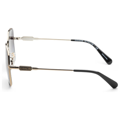 Left view of Coach Fashion Women's Sunglasses HC7120-93468G-55
