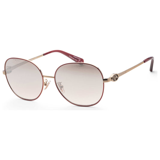 Front view of Coach Fashion Women's Sunglasses HC7123-93838Z-57