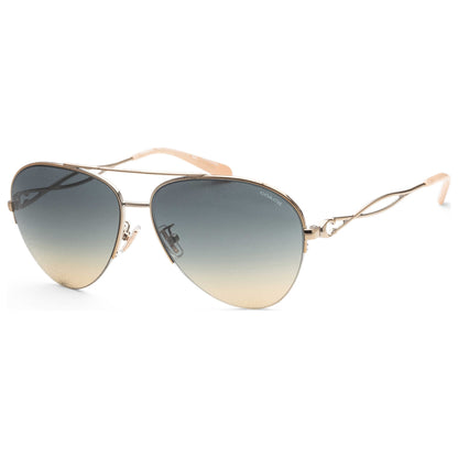 Front view of Coach Fashion Women's Sunglasses HC7124-9005V9-59