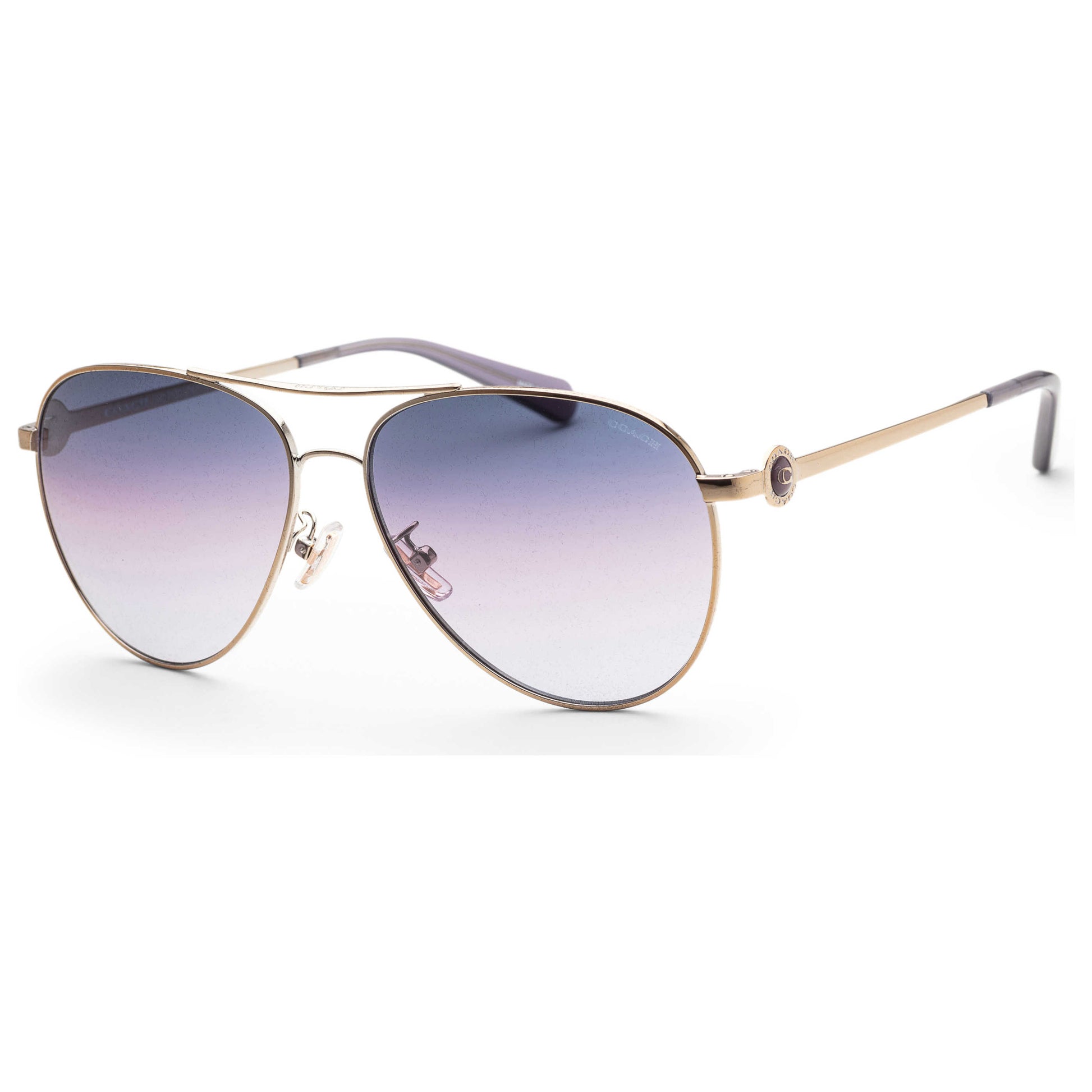 Front view of Coach Fashion Women's Sunglasses HC7128-90058H-58
