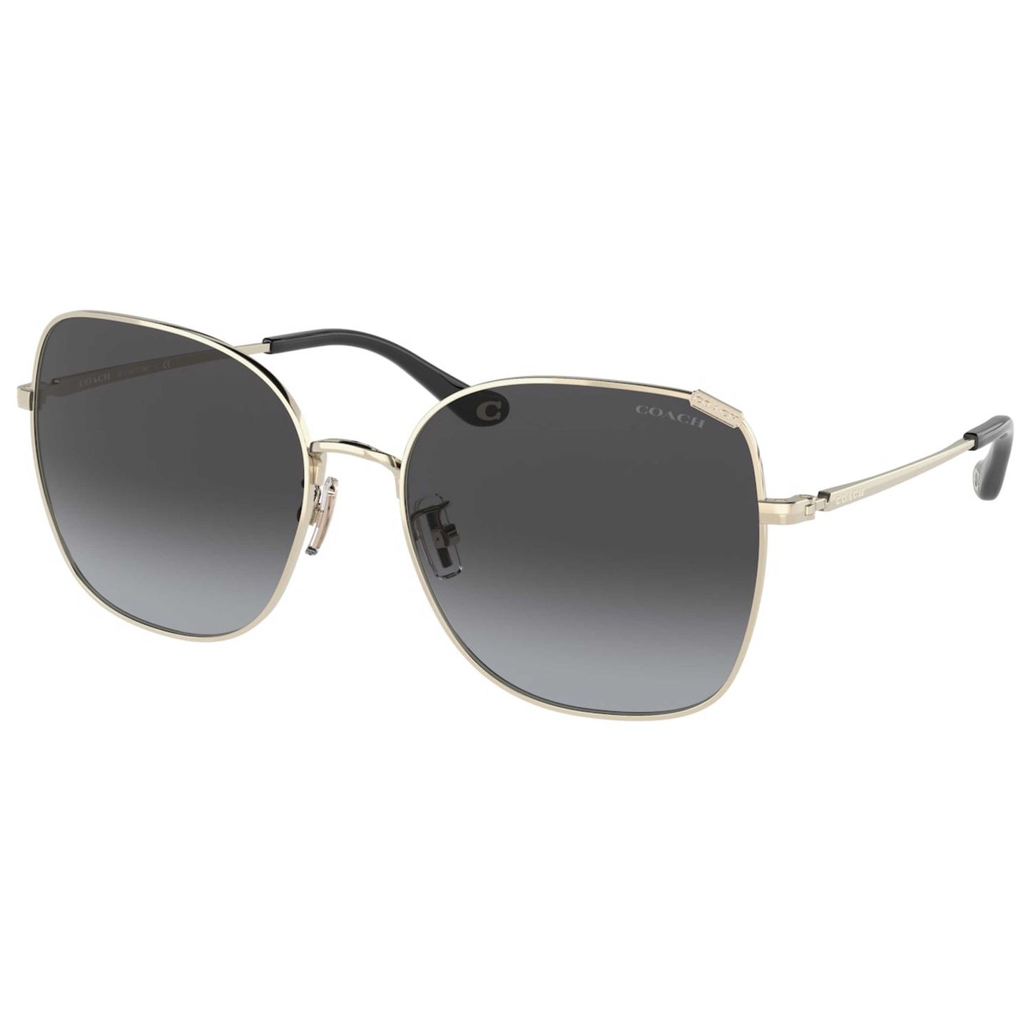Front view of Coach Fashion Women's Sunglasses HC7133-90058G