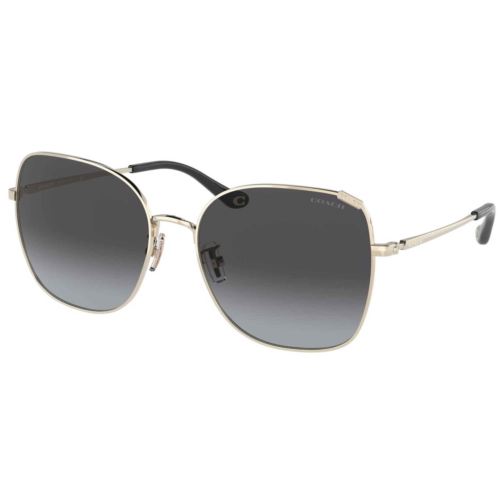 Front view of Coach Fashion Women's Sunglasses HC7133-90058G