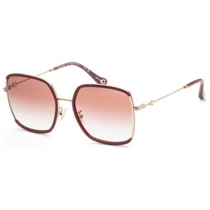 Front view of Coach Fashion Women's Sunglasses HC7139BD-94028D-58