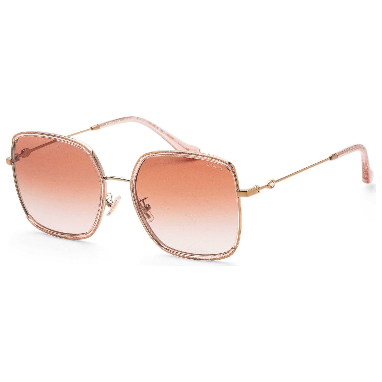 Front view of Coach Fashion Women's Sunglasses HC7139BD-940813-58