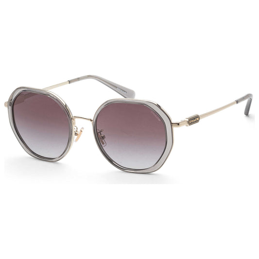Front view of Coach Fashion Women's Sunglasses HC7141-90058G-54