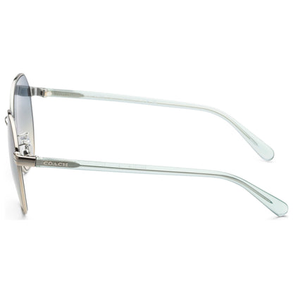 Left view of Coach Fashion Women's Sunglasses HC7147-90014M-56
