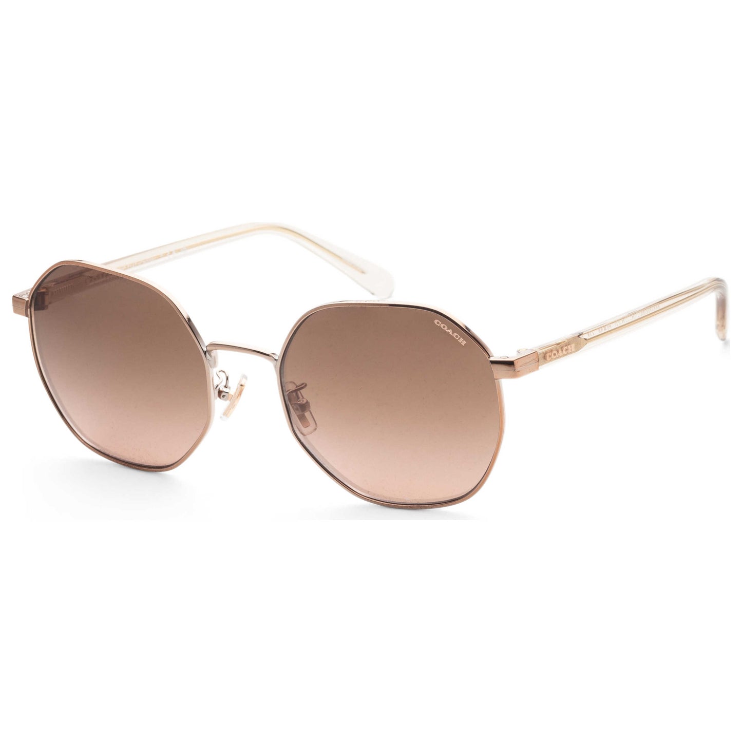 Front view of Coach Fashion Women's Sunglasses HC7147-93315M-56