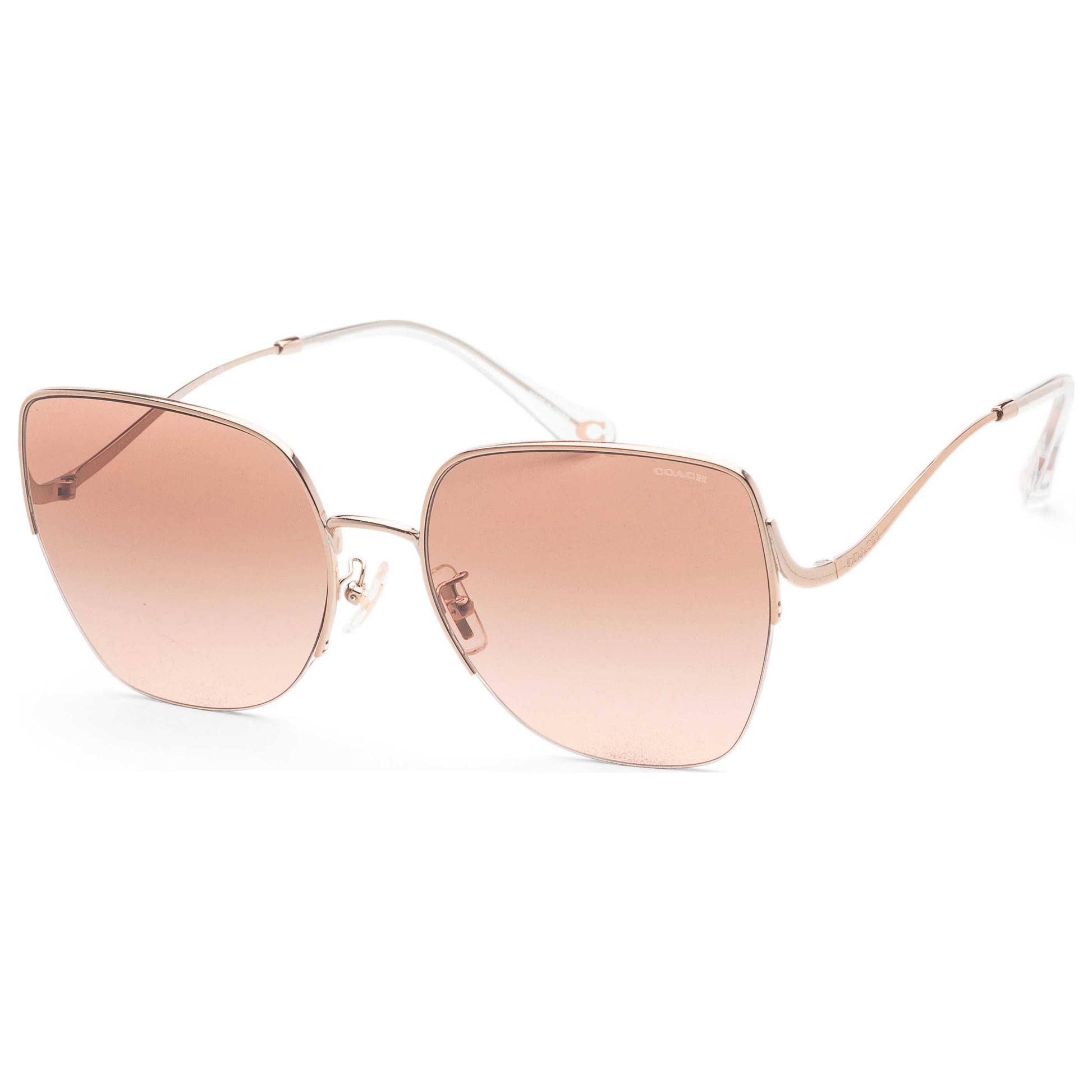 Front view of Coach Fashion Women's Sunglasses HC7156D-933113-60