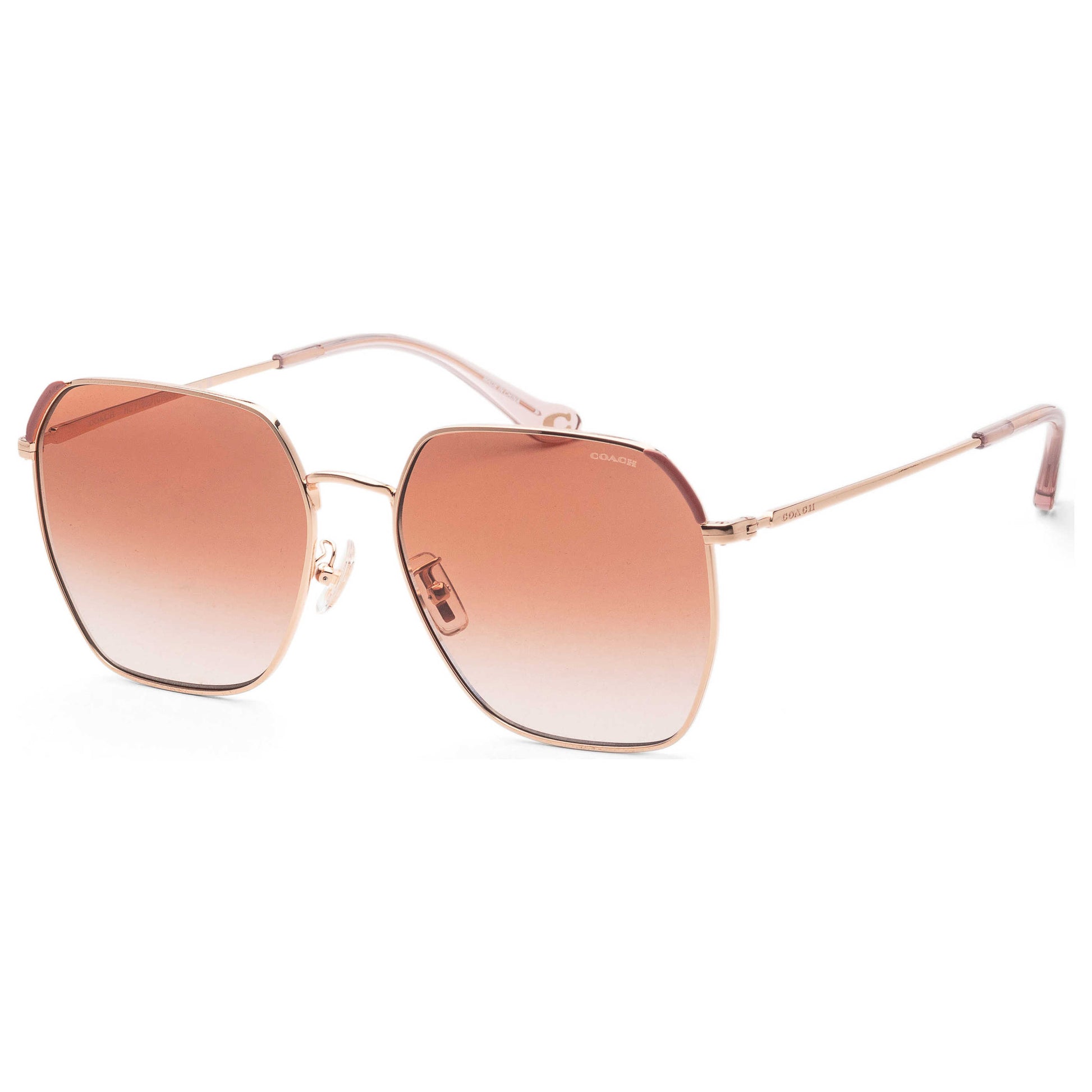 Front view of Coach Fashion Women's Sunglasses HC7165D-933113-60