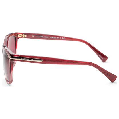 Left view of Coach Fashion Women's Sunglasses HC8132-55518H