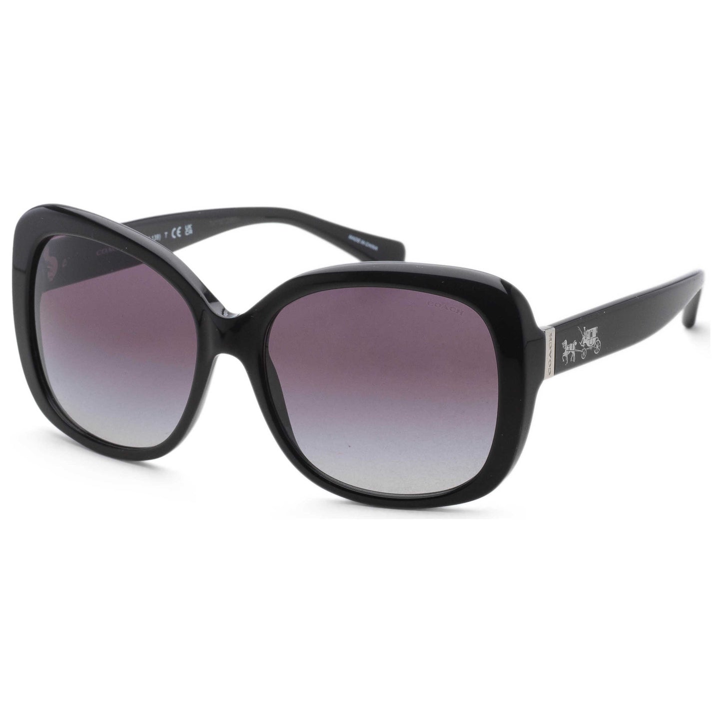 Front view of Coach Women's Sunglasses HC8158-500211-58