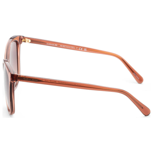 Left view of Coach Fashion Women's Sunglasses HC8271U-5662G9-57