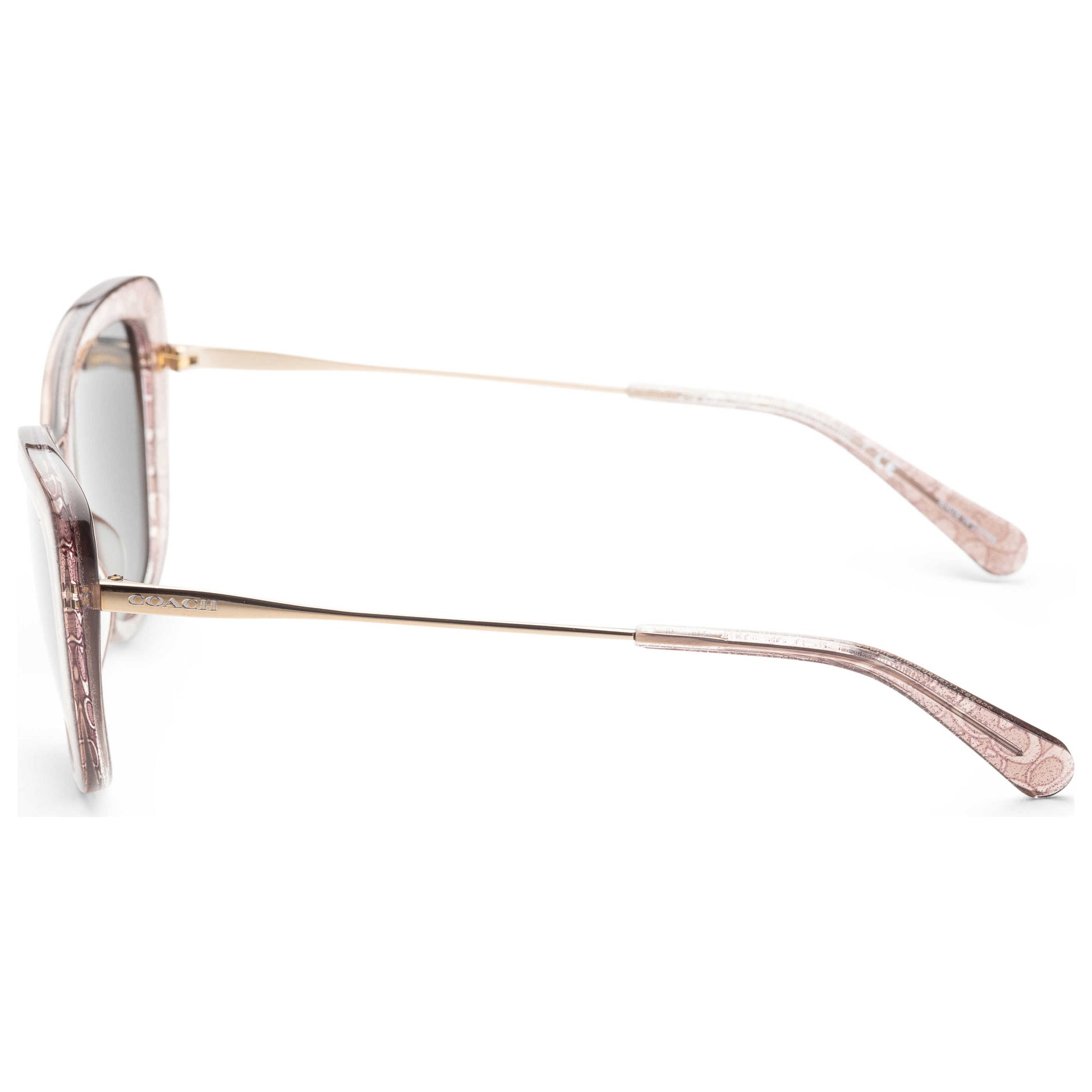 Left view of Coach Fashion Women's Sunglasses HC8291-558887-54