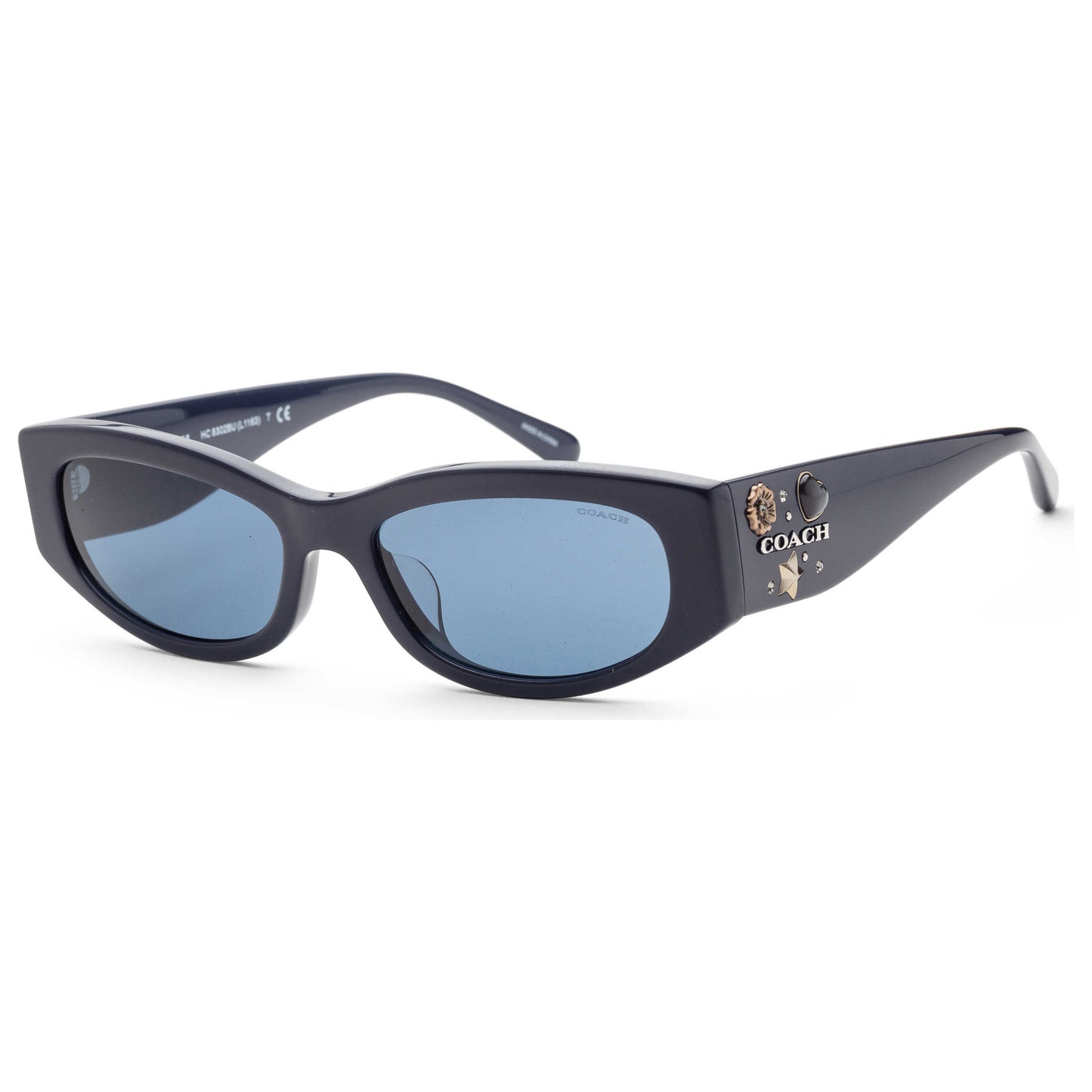 Front view of Coach Fashion Women's Sunglasses HC8302BU-548055-55