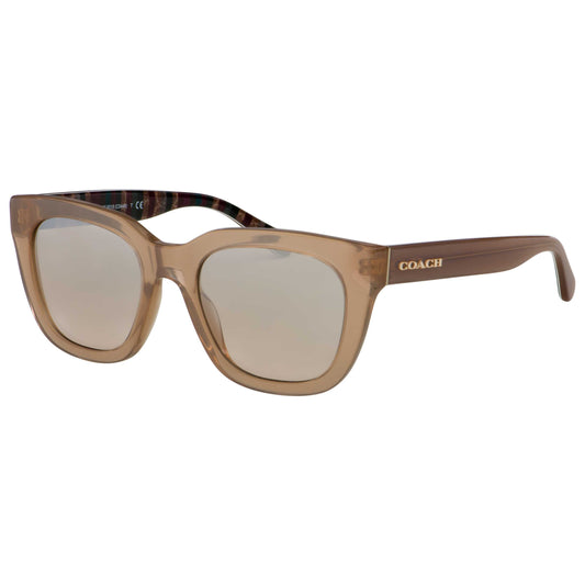 Front view of Coach Fashion Unisex Sunglasses HC8318-55238Z-52
