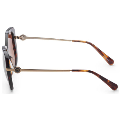 Left view of Coach Women's Sunglasses HC8320-512074-55