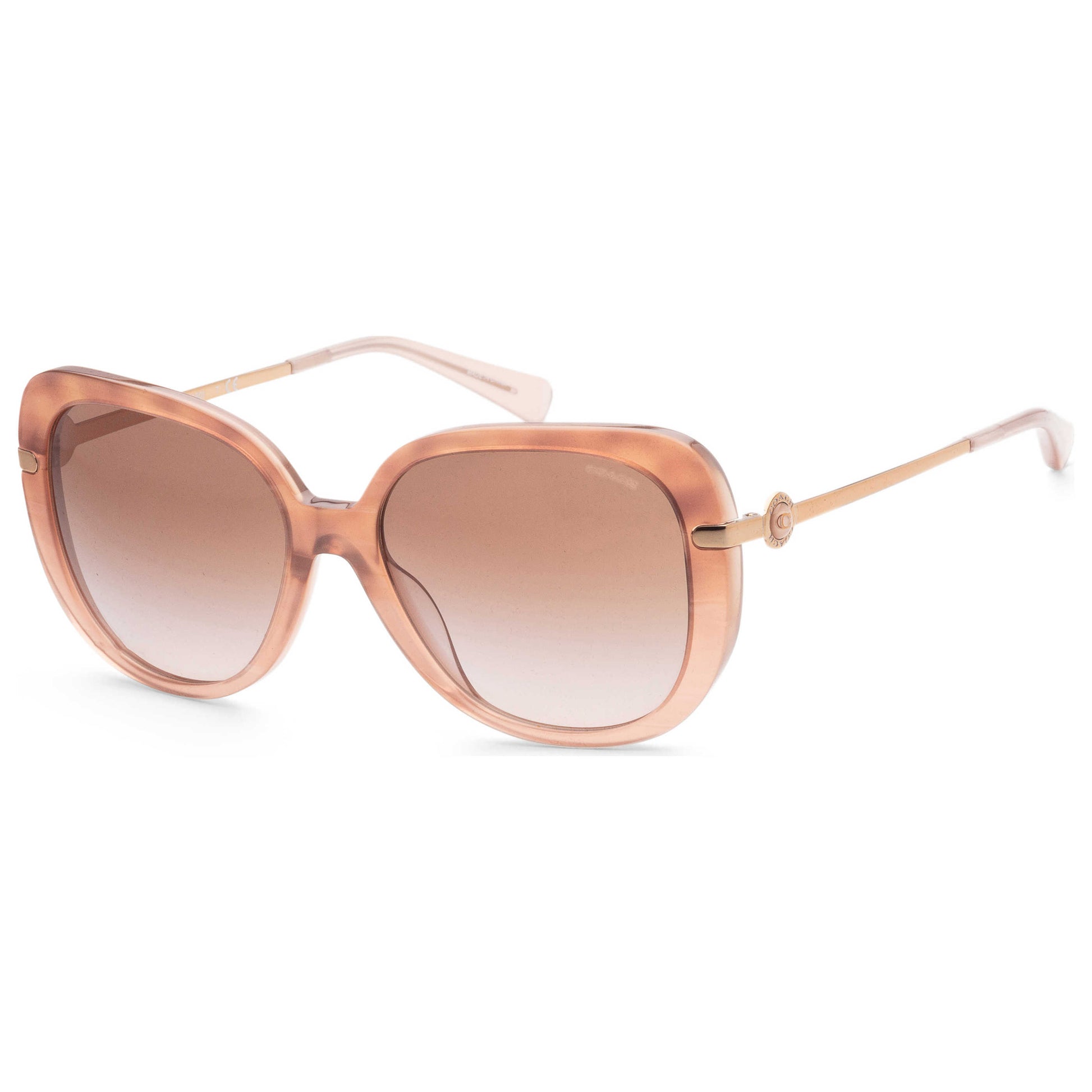 Front view of Coach Fashion Women's Sunglasses HC8320-565294-55