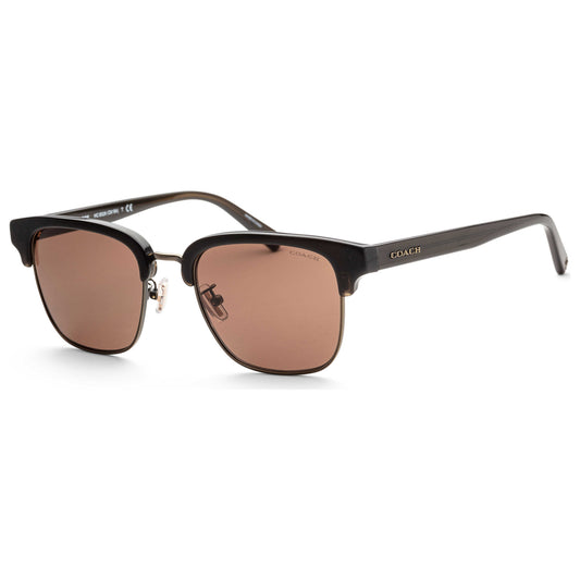 Front view of Coach Fashion Men's Sunglasses HC8326-520373-52