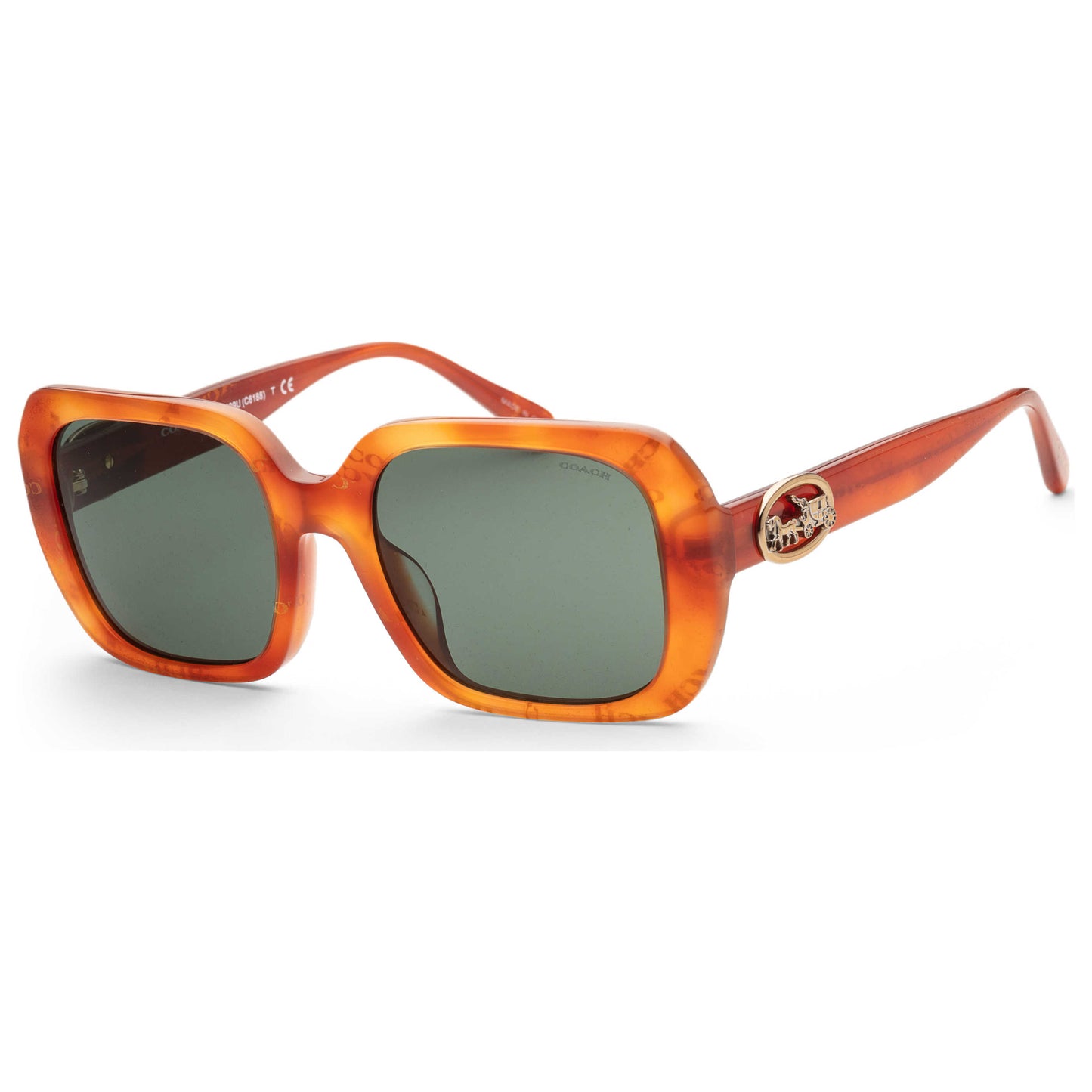 Front view of Coach Fashion Women's Sunglasses HC8329U-56603H-53