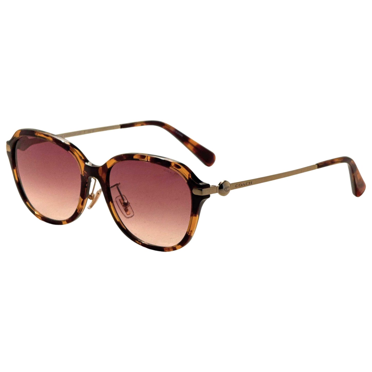 Front view of Coach Women's Sunglasses HC8332D-512013-56