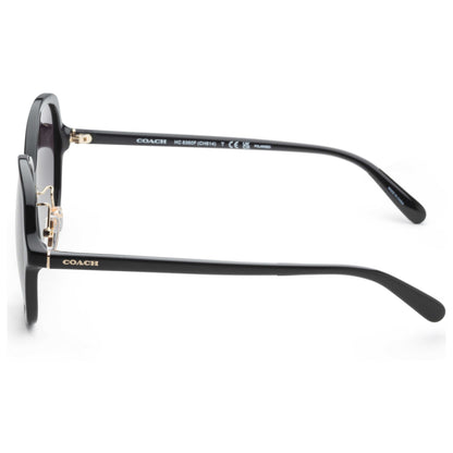 Left view of Coach Fashion Women's Sunglasses HC8360F-5002T3-58