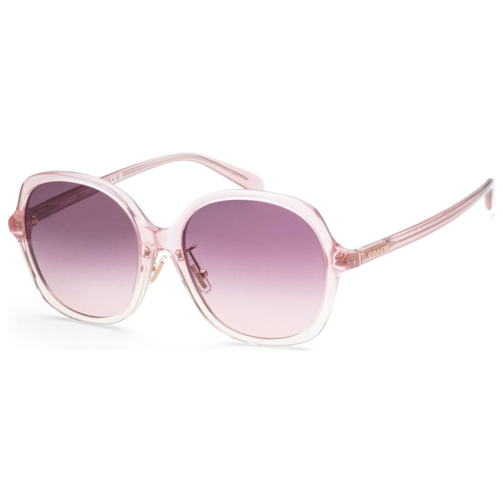 Front view of Coach Fashion Women's Sunglasses HC8360F-57387W-58