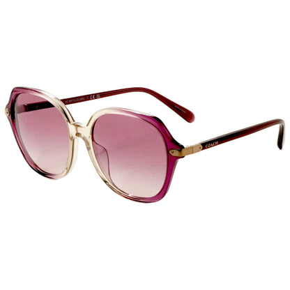 Front view of Coach Women's Sunglasses HC8377U-57737W-55