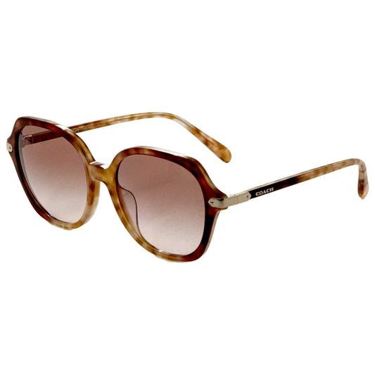 Front view of Coach Women's Sunglasses HC8377U-57753C-55
