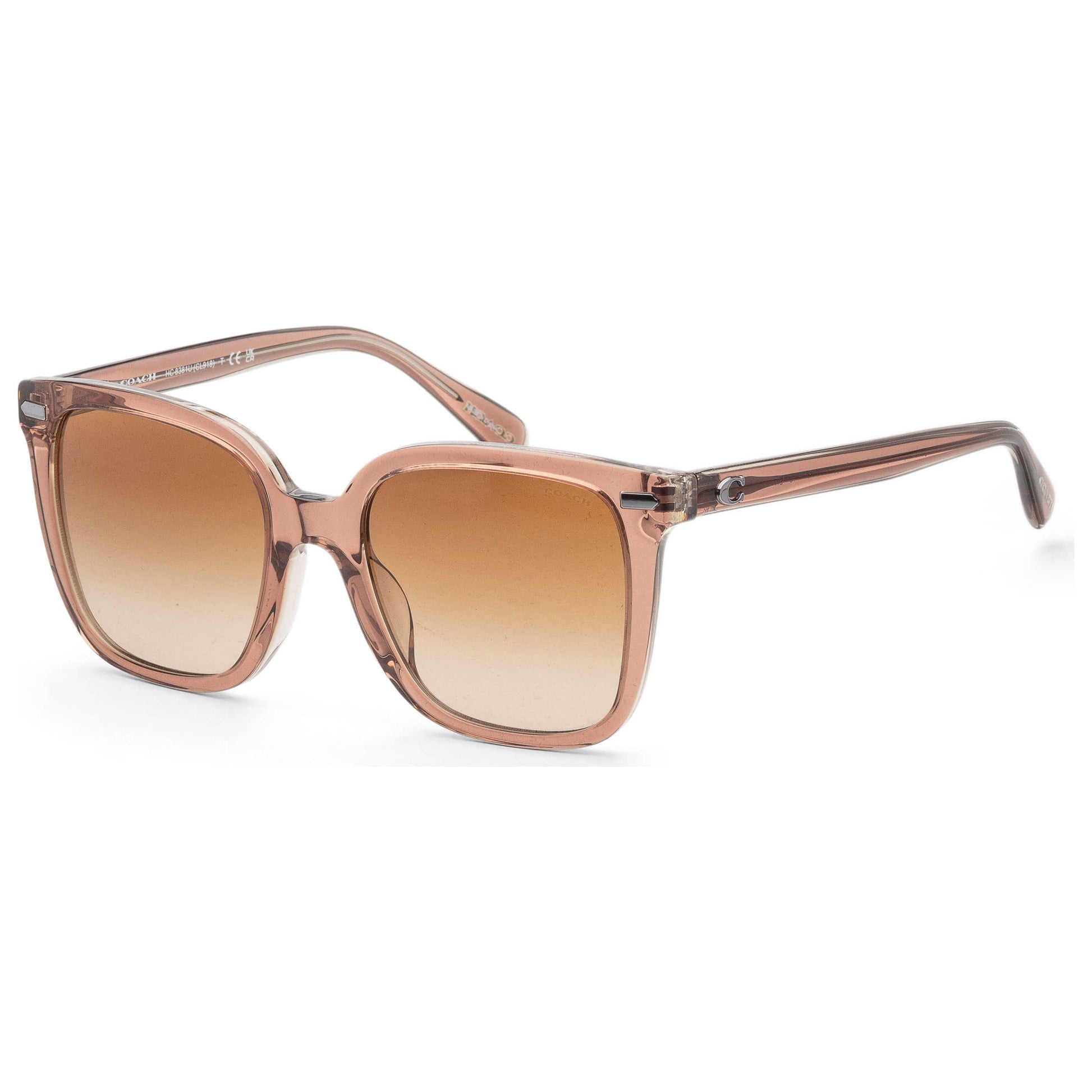 Front view of Coach Fashion Women's Sunglasses HC8381U-577913-54