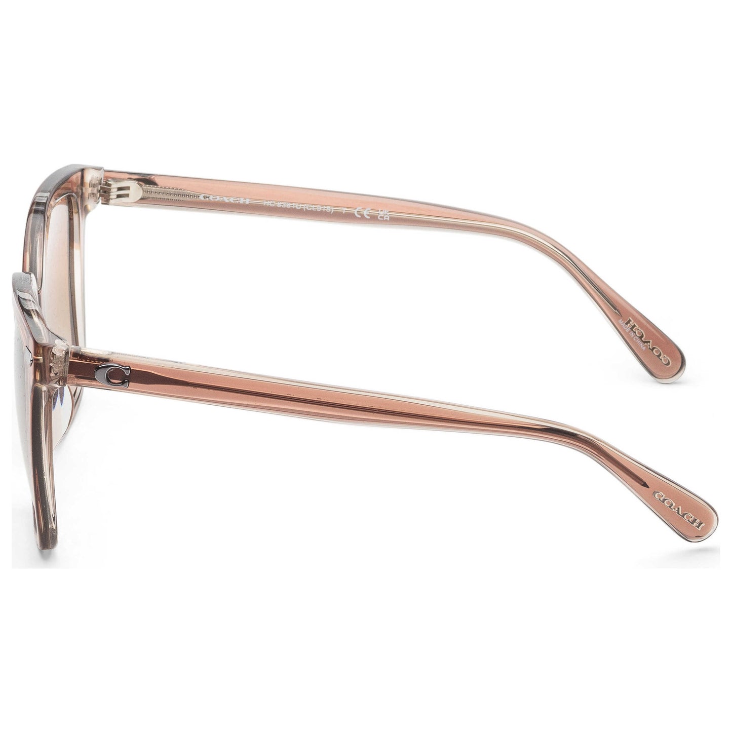 Left view of Coach Fashion Women's Sunglasses HC8381U-577913-54