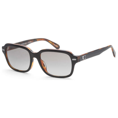 Front view of Coach Fashion Men's Sunglasses HC8388U-57993C-56