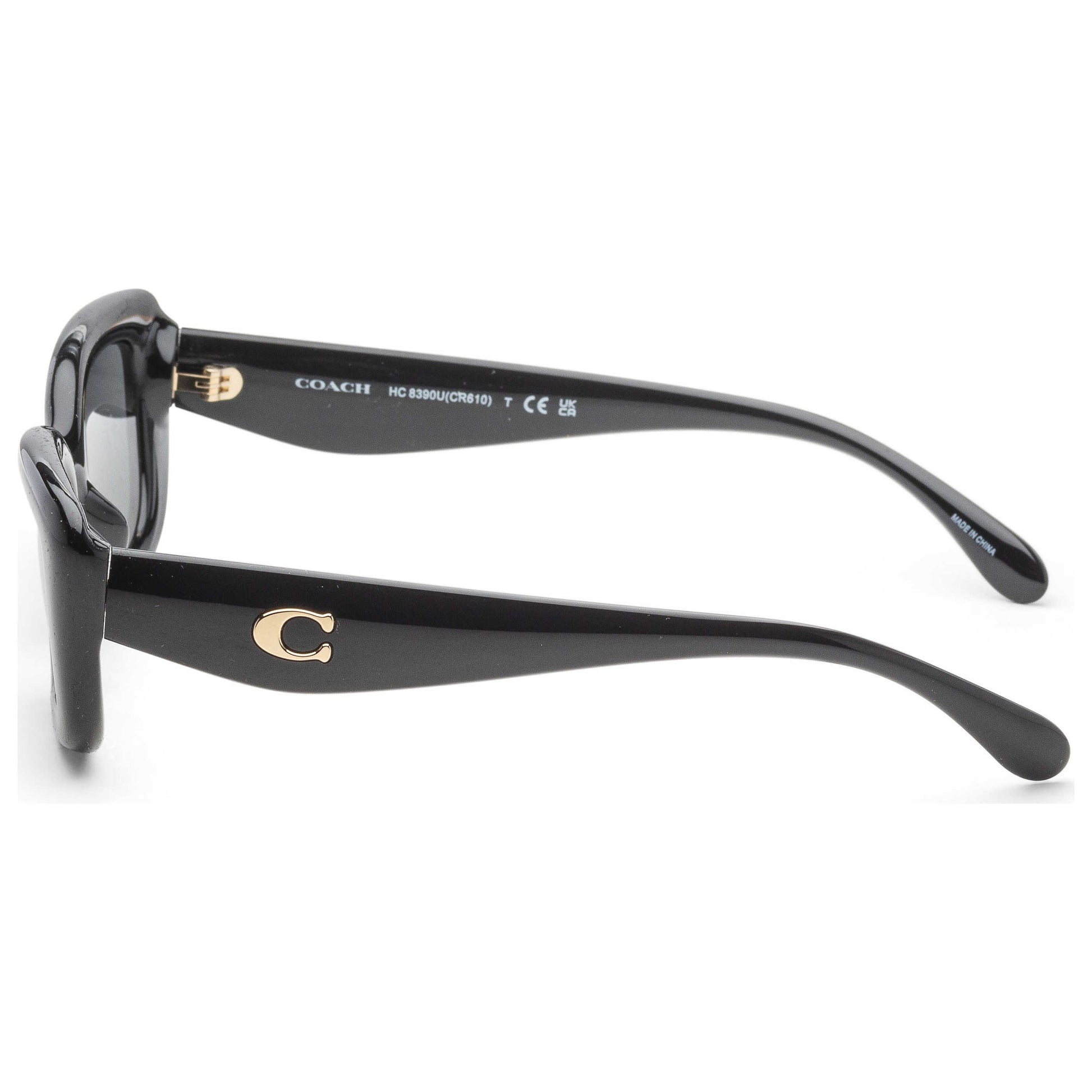 Left view of Coach Fashion Women's Sunglasses HC8390U-500287-51