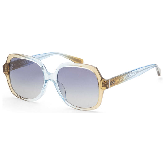 Front view of Coach Fashion Women's Sunglasses HC8395U-581435-54