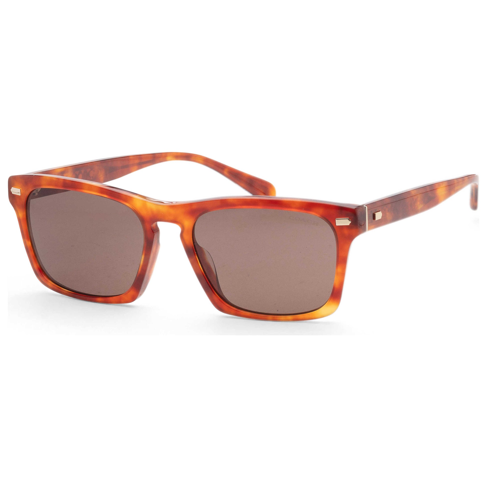 Front view of Coach Fashion Men's Sunglasses HC8397U-577473-57