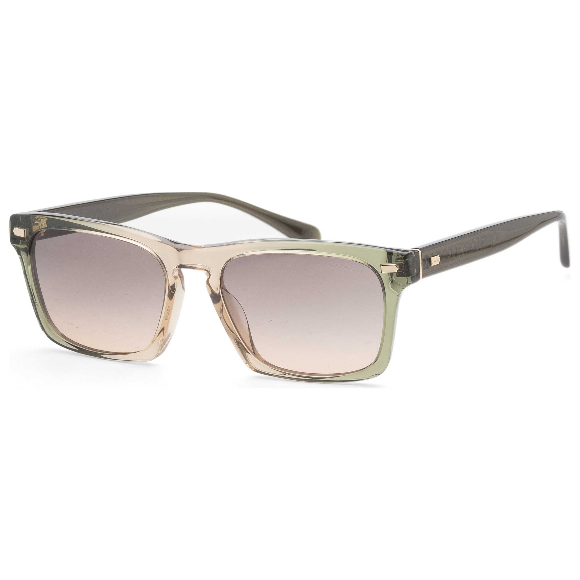 Front view of Coach Fashion Men's Sunglasses HC8397U-5797G9-57