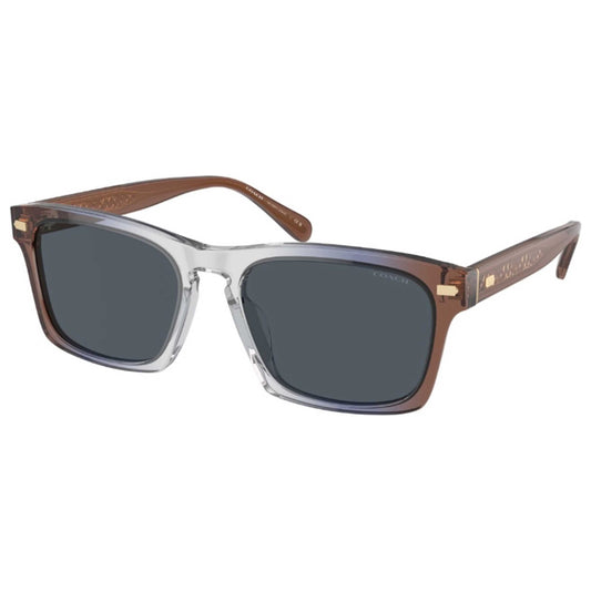 Front view of Coach Fashion Men's Sunglasses HC8397U-581587-57