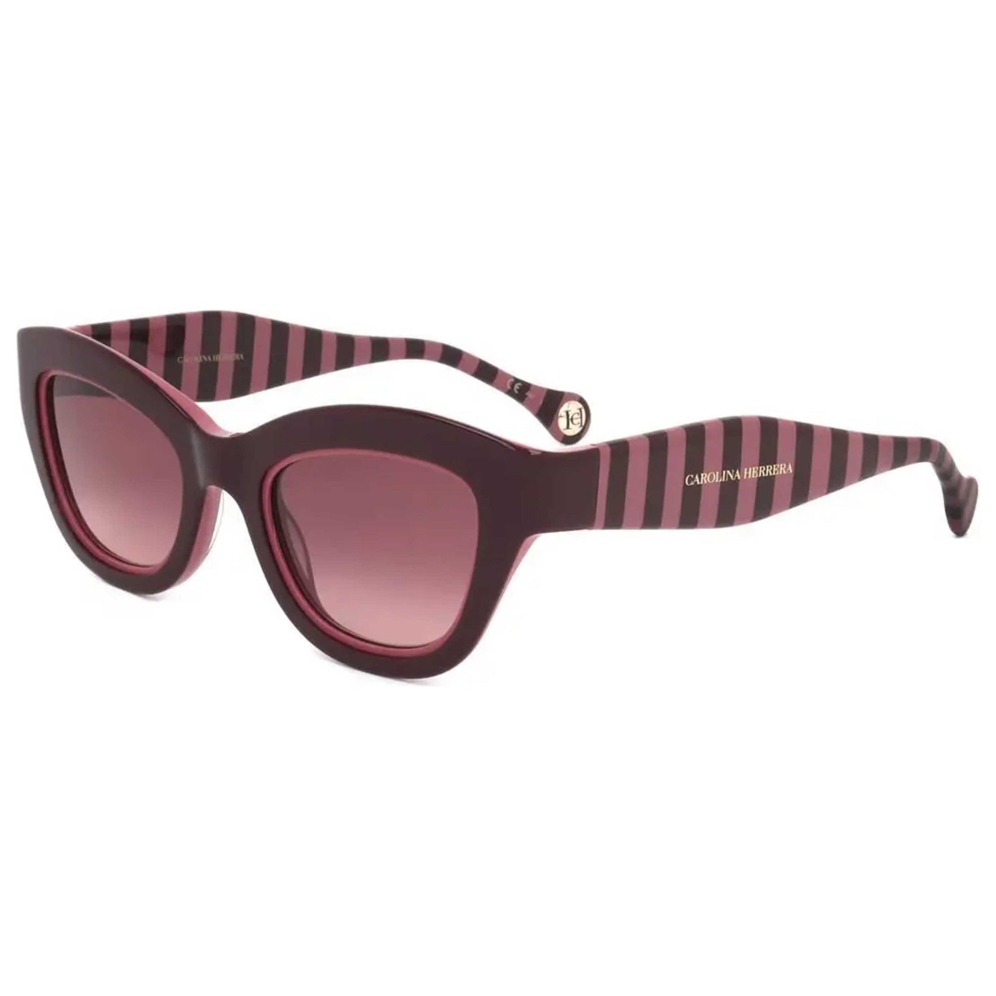 Front view of Carolina Herrera Her Women's Sunglasses HER0086S-00T5-3X