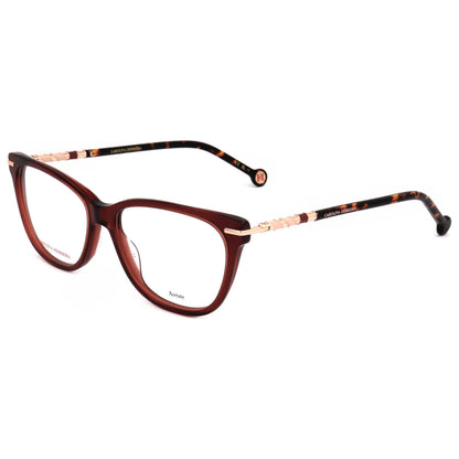 Front view of Carolina Herrera Women's Opticals HER0096-YDC-54