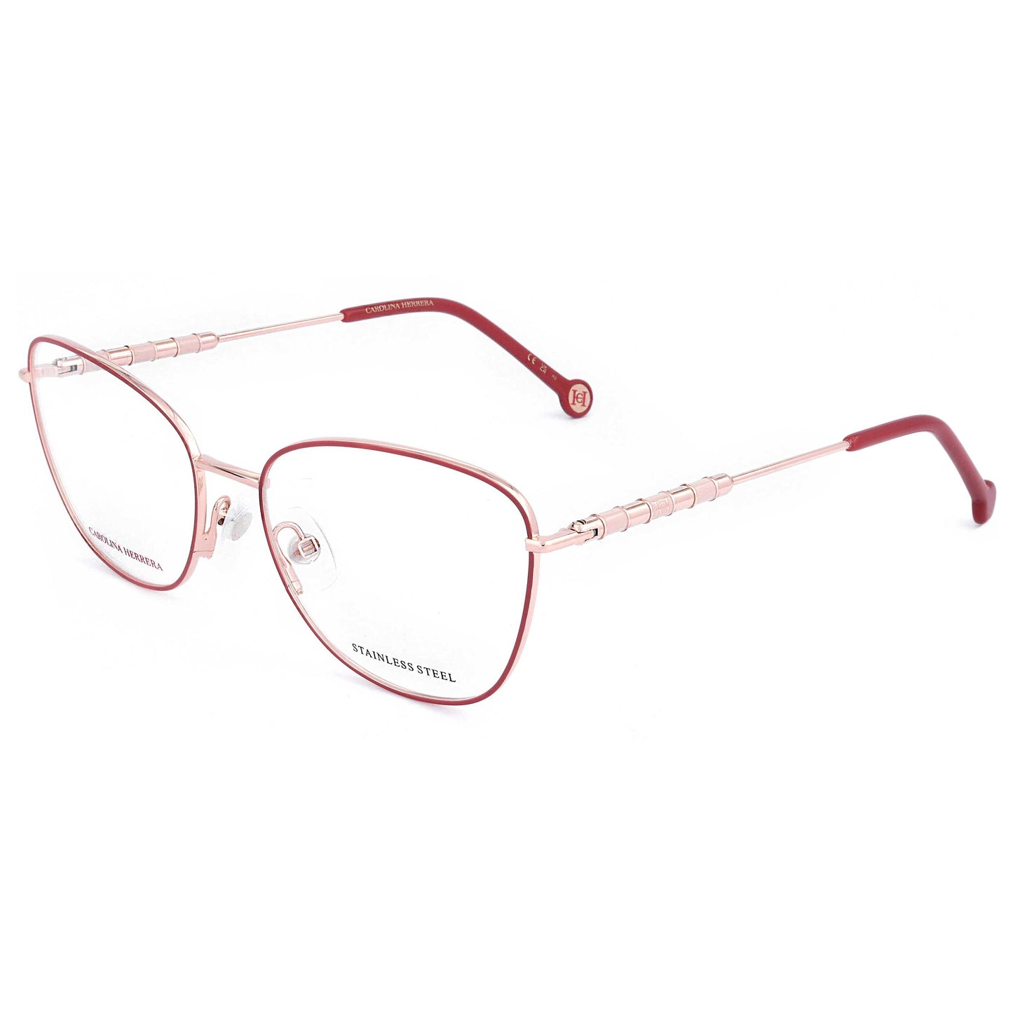 Front view of Carolina Herrera Women's Opticals HER0104-Y11-55