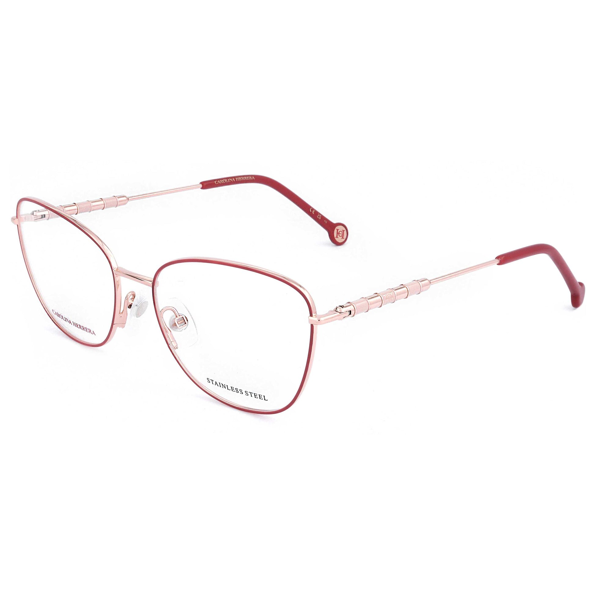 Front view of Carolina Herrera Women's Opticals HER0104-Y11-55