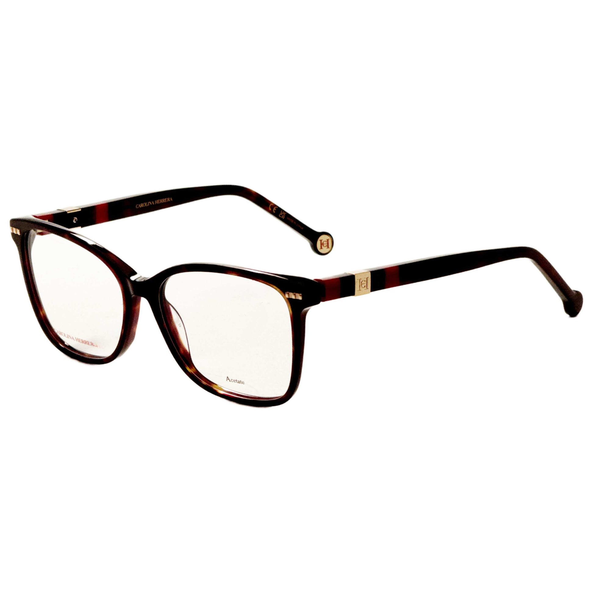 Front view of Carolina Herrera Women's Opticals HER0108-O63-54
