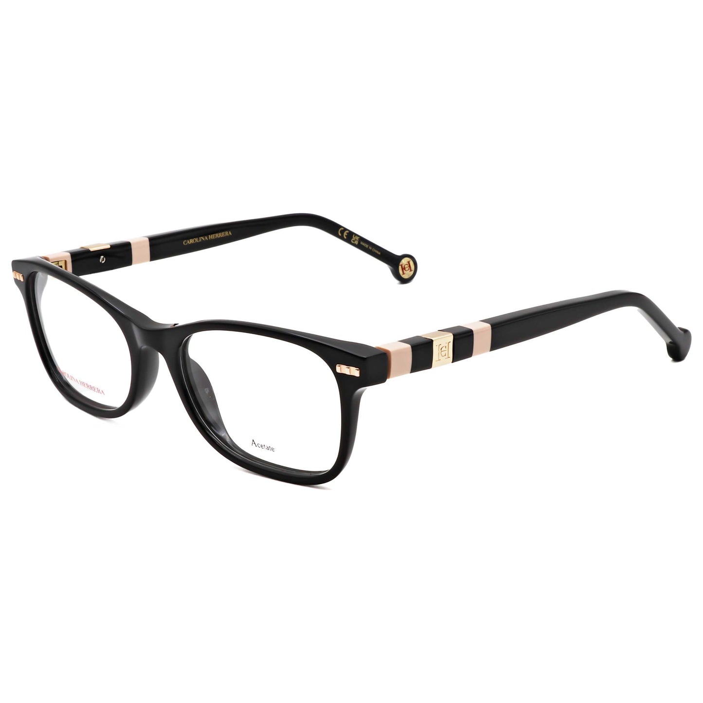 Front view of Carolina Herrera Women's Opticals HER0110-KDX-51