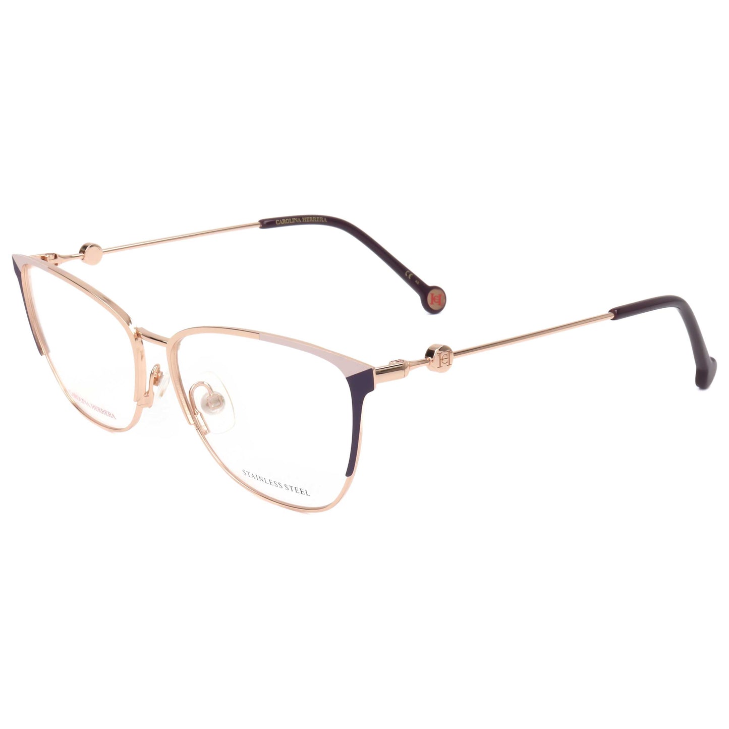 Front view of Carolina Herrera Women's Opticals HER0116-S9E-57