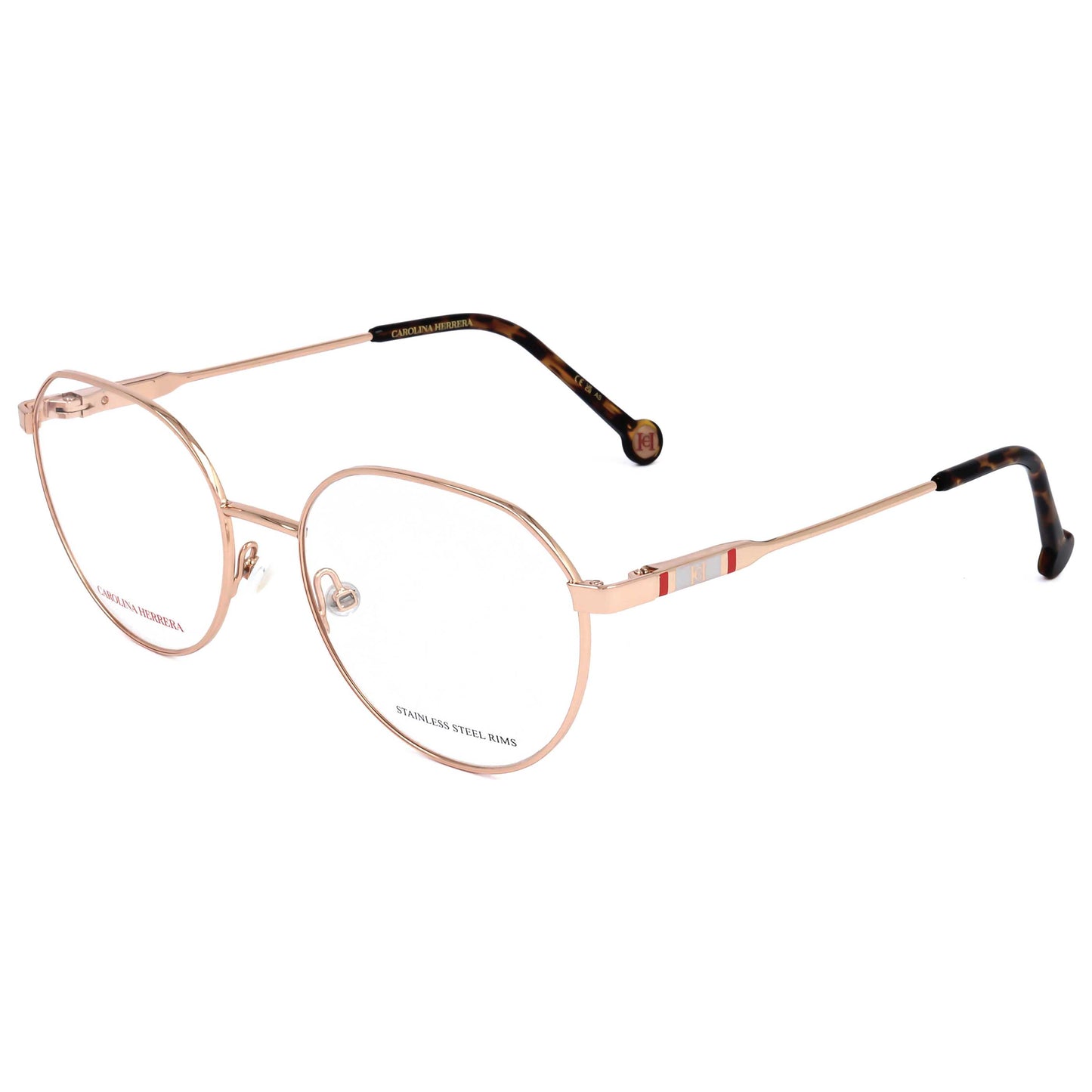 Front view of Carolina Herrera Women's Opticals HER0121-DDB-54
