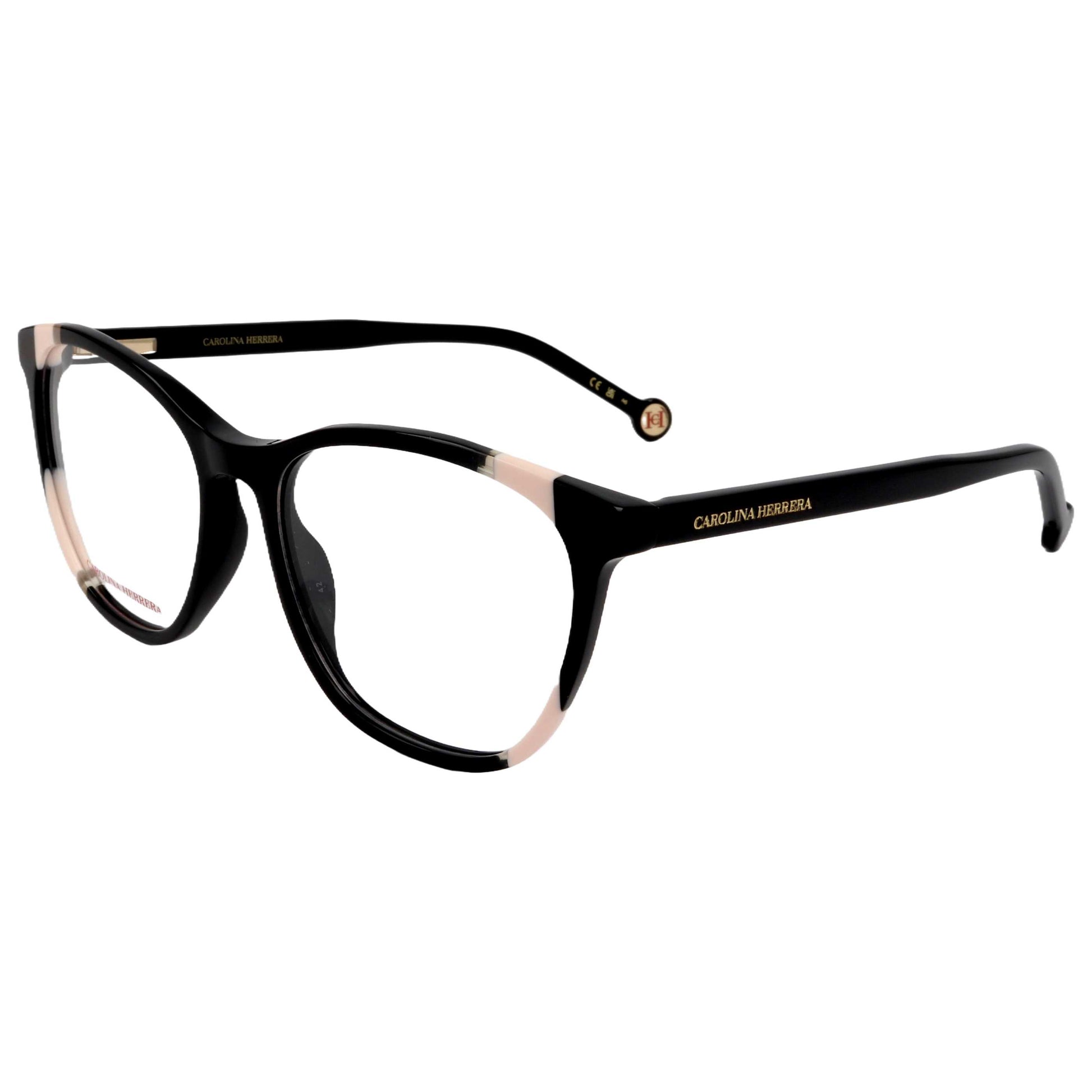 Front view of Carolina Herrera Women's Opticals HER0123-KDX-54