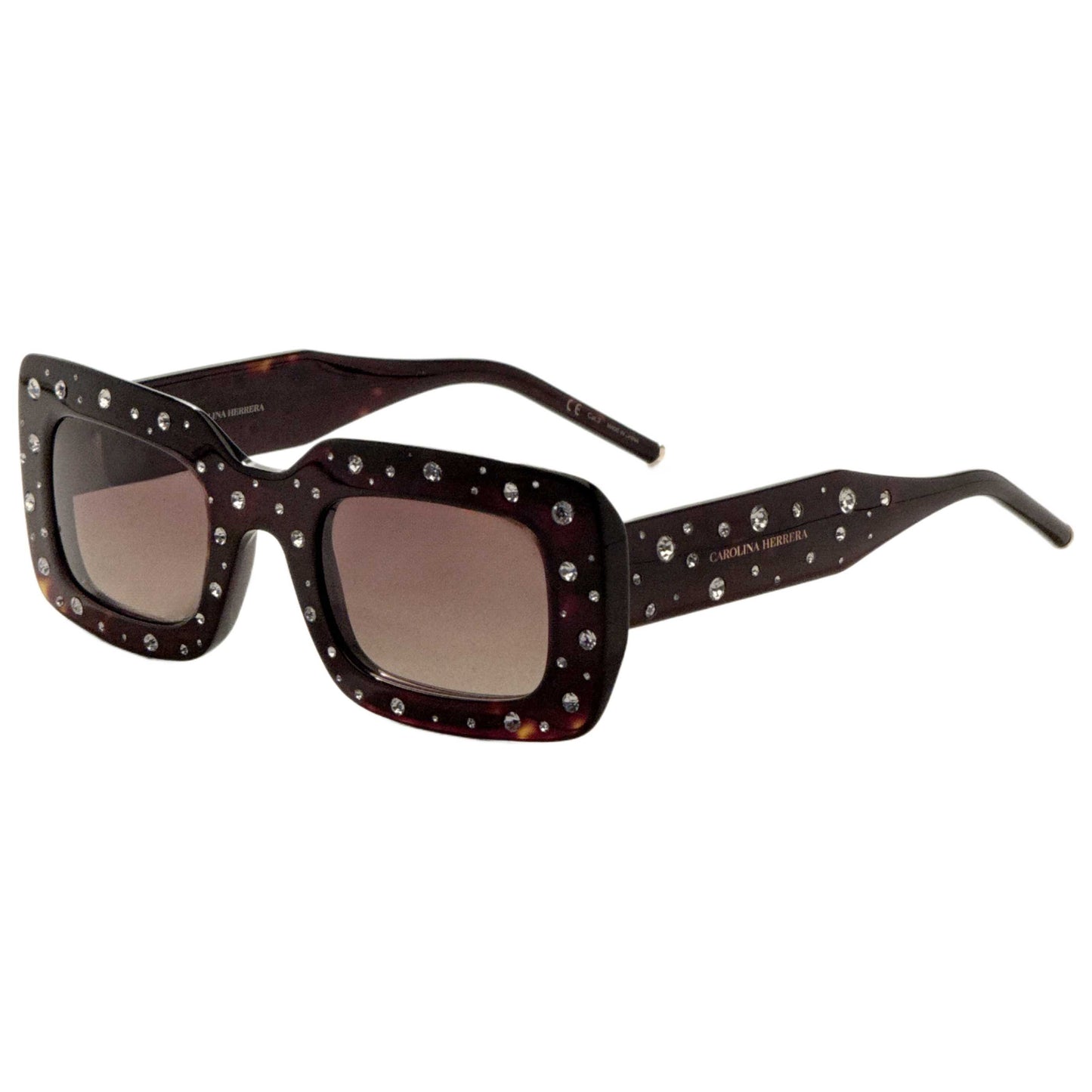 Front view of Carolina Herrera Women's Sunglasses HER0131-S-086-50