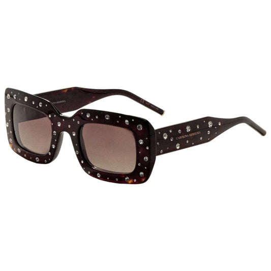 Front view of Carolina Herrera Women's Sunglasses HER0131-S-086-50