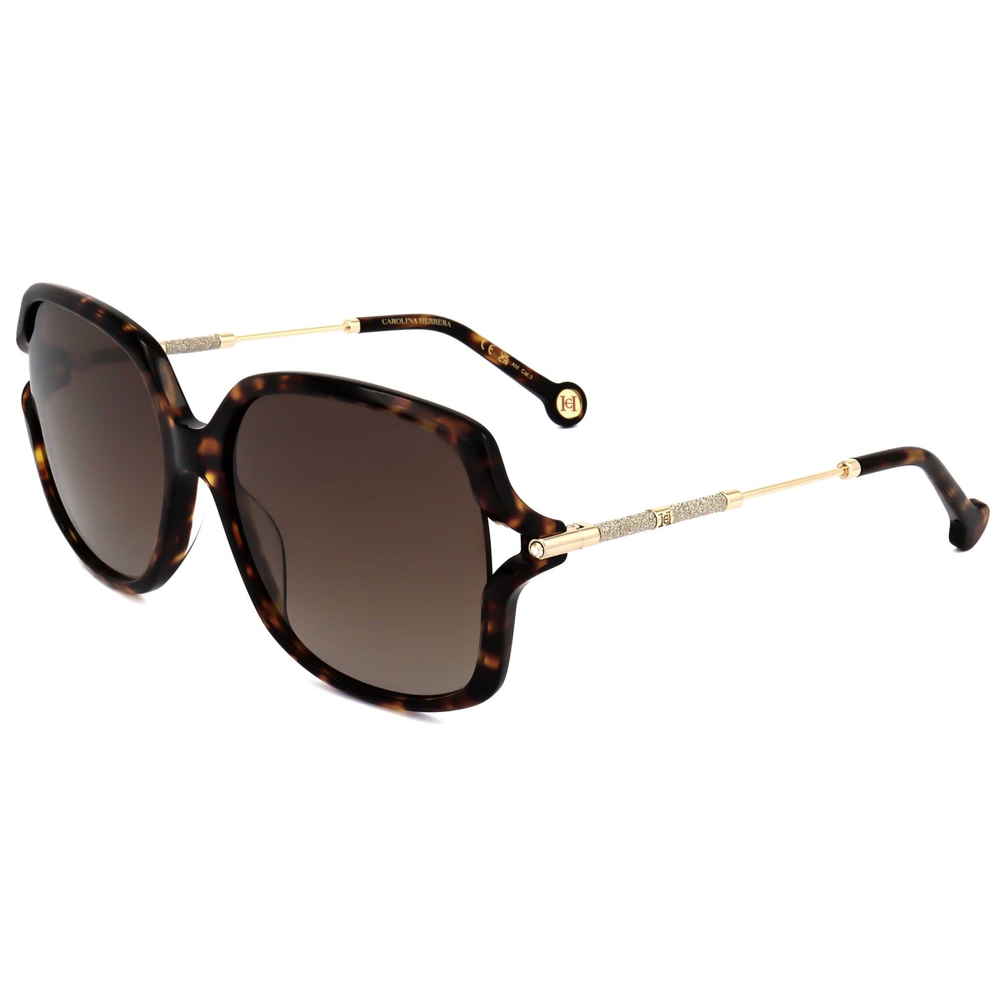 Front view of Carolina Herrera Women's Sunglasses HER0132GS-0086-HA