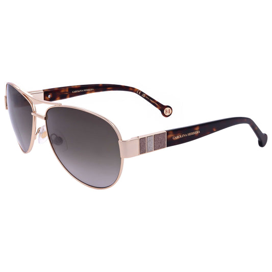 Front view of Carolina Herrera Women's Sunglasses HER0135-S-000-59
